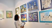 Embedded thumbnail for Открытие выставки детских рисунков в Музее Алматы